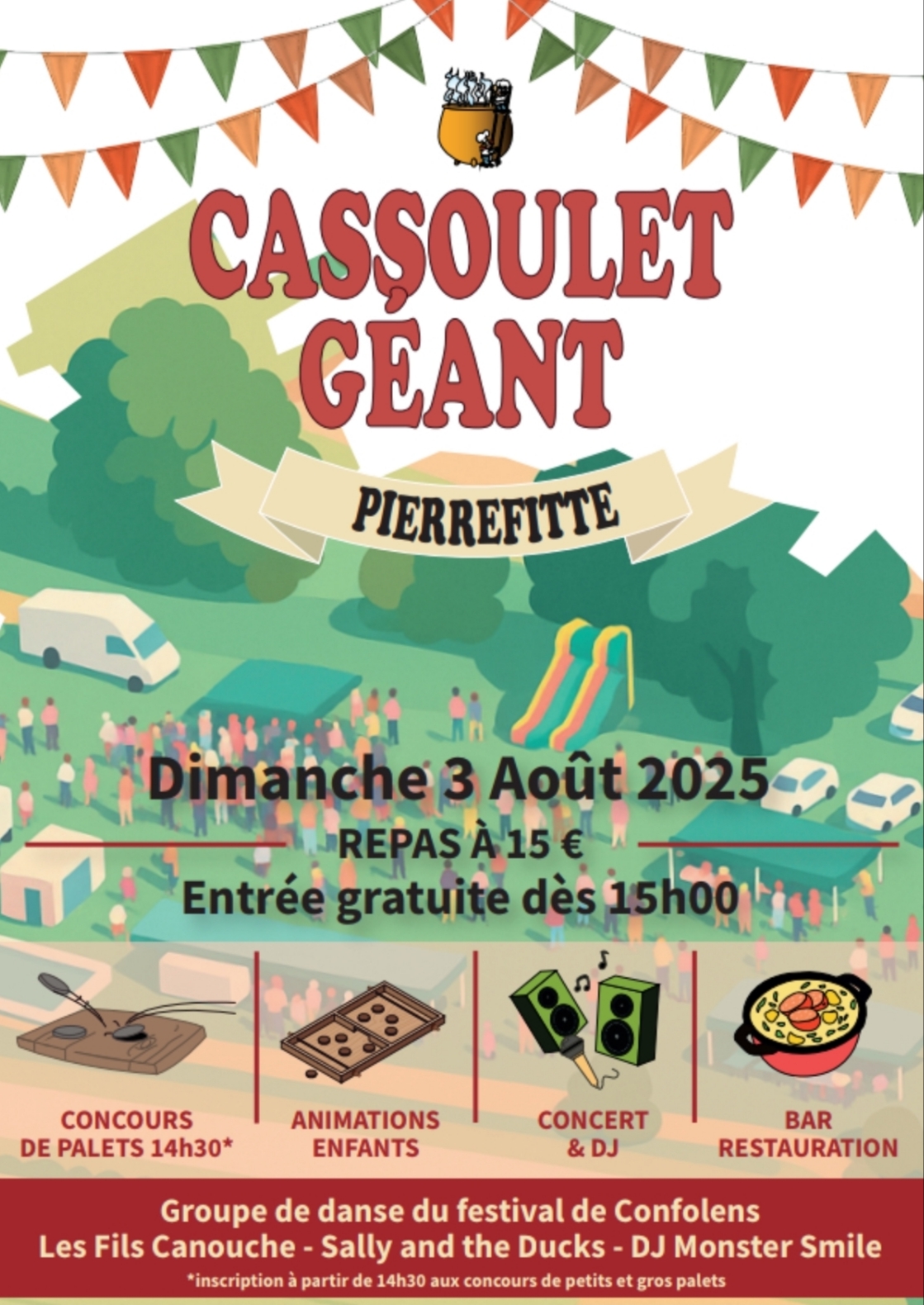 Cassoulet géant Pierrefitte